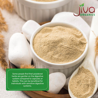 Jiva Organics Gokshura Powder 7oz - Non-GMO, Pure Full Spectrum Tribulus, Indian Origin