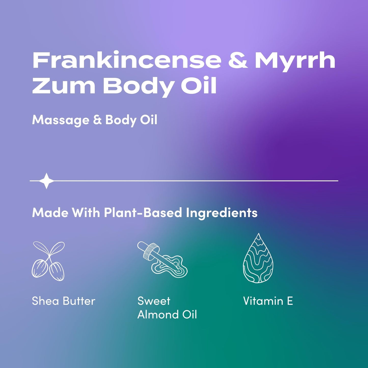 Indigo Wild Zum Frankincense & Myrrh Body Oil – Nourishing Massage Oil (4 oz)
