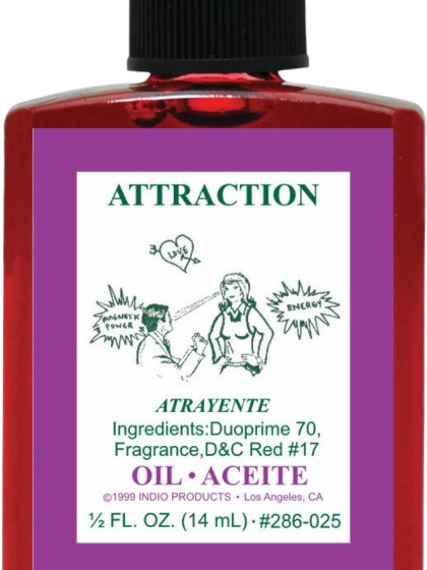 INDIO Attraction Oil 1/2 fl oz – Spiritual Oil for Attraction