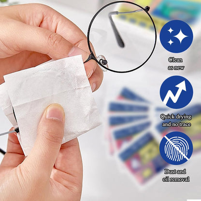 Glasses Cleaner Wipes (300 PCS) – Lens & Screen Wipes for Eyeglasses