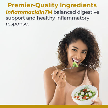 Premier Research Labs Inflammacidin – Digestive Enzymes with Bromelain & Papain – 90 Veg Caps