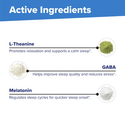 Superior Source Kid's Sleep Clean Melts – 1 mg Melatonin, 5 mg GABA & 5 mg L-Theanine (Less Sugar)