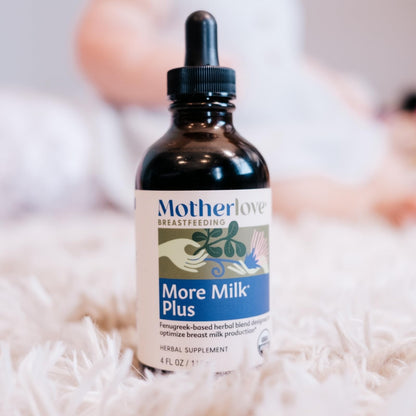 Motherlove More Milk Plus Tincture – Organic Fenugreek-Based Lactation Support (4 oz)