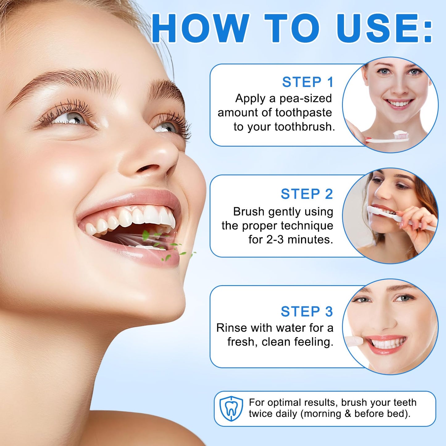 Hydroxyapatite Toothpaste 9.9% for Enamel Protection & Sensitivity Relief – Fluoride-Free Mint (240g)