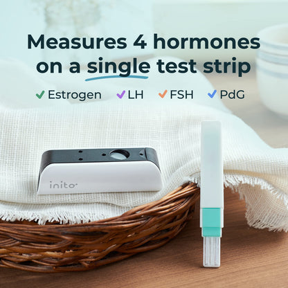 Inito Fertility Monitor & Hormone Tracker – Ovulation & Hormones (15 Strips)