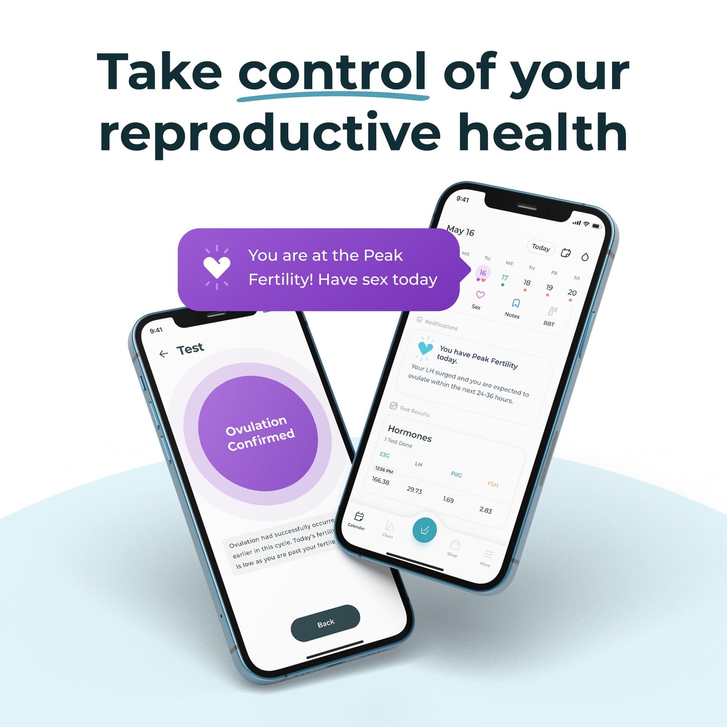 Inito Fertility Monitor & Hormone Tracker – Ovulation & Hormones (15 Strips)