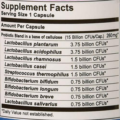 Innate Choice Probiotic Sufficiency – 60 Vegetarian Capsules for Digestive Balance