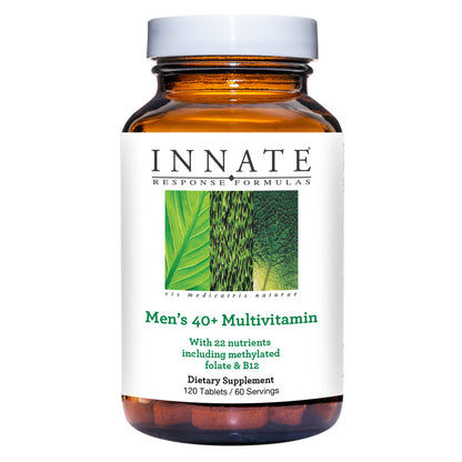 Innate Response Formulas Men's 40+ Multivitamin - Iron-Free Daily Multivitamin (60 Servings)