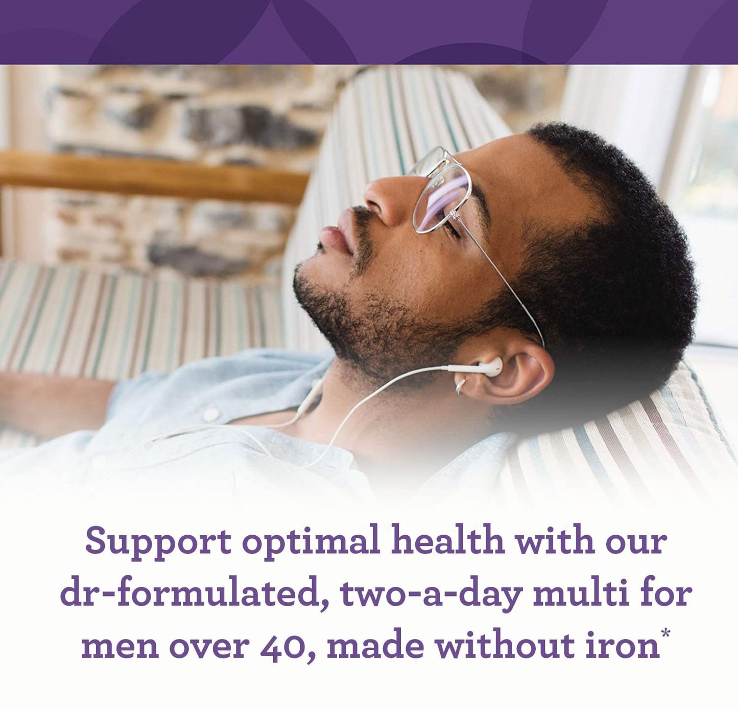 Innate Response Formulas Men's 40+ Multivitamin - Iron-Free Daily Multivitamin (60 Servings)