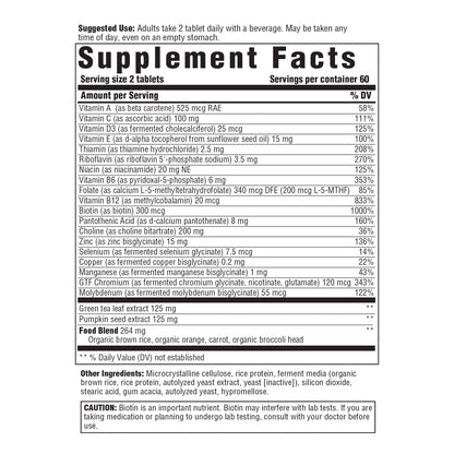 Innate Response Formulas Men’s 55+ Multivitamin – 120 Tablets | Vegetarian, Non-GMO, Kosher, Gluten-Free