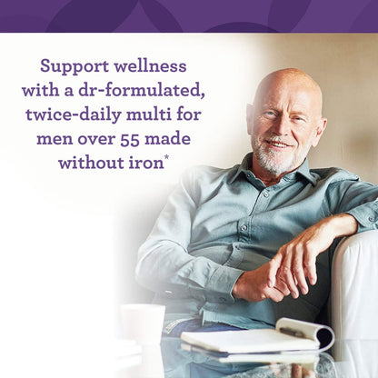 Innate Response Formulas Men’s 55+ Multivitamin – 120 Tablets | Vegetarian, Non-GMO, Kosher, Gluten-Free