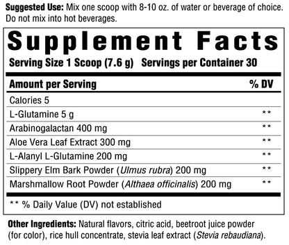 INNATE Response GI Response - Digestive Support Powder with 5g Glutamine per Serving | 30 Servings (228 g)