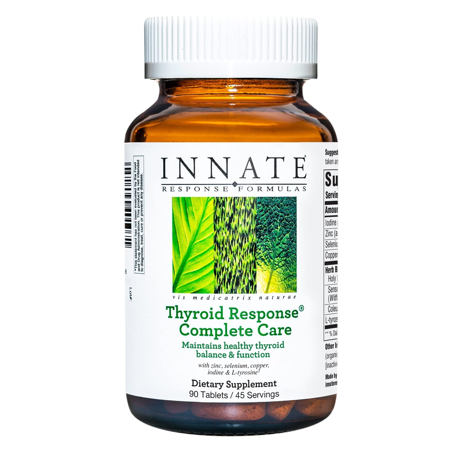INNATE Thyroid Response Complete Care - Ashwagandha (90 Tablets) | Vegetarian, Gluten-Free, Non-GMO