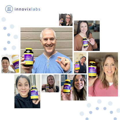 InnovixLabs Triple Strength Omega-3 900 mg EPA/DHA | Burpless, 200 Softgels