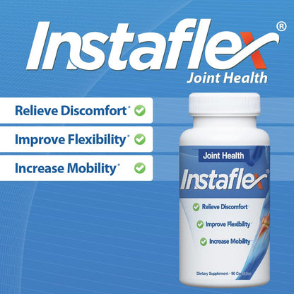 Instaflex Joint Support – Clinically Studied Blend for Flexible Joints, 90 Capsules