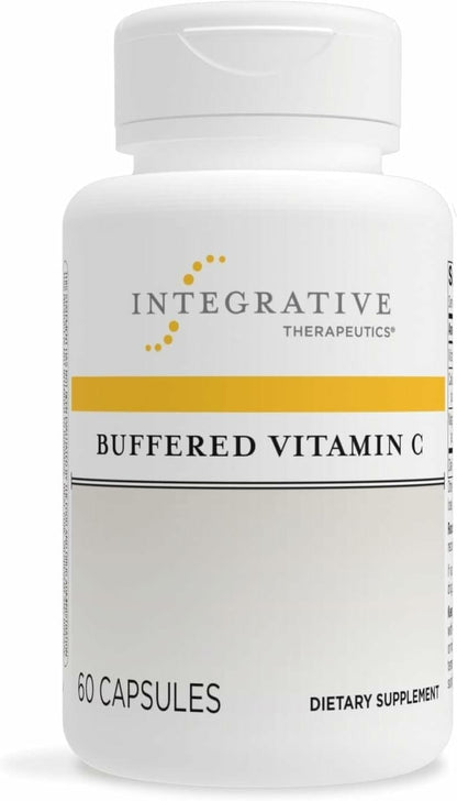 Integrative Therapeutics Buffered Vitamin C – Antioxidant Support for Skin & Connective Tissue – Vegan & Gluten-Free – 60 Capsules