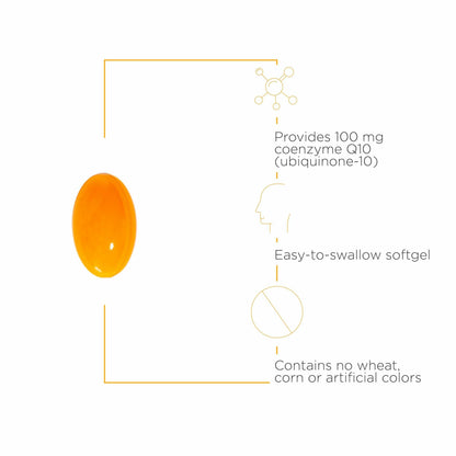 Integrative Therapeutics CoQ10 100 mg – Cellular Energy, Heart & Brain Support | 60 Softgels