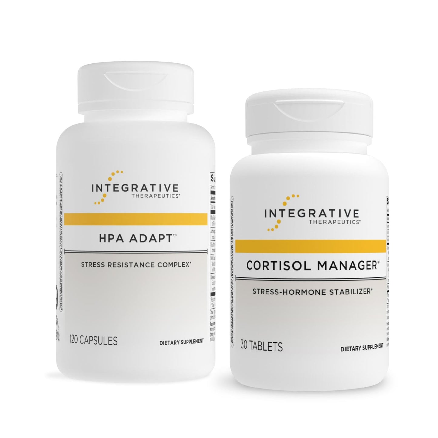 Integrative Therapeutics Cortisol Manager & HPA Adapt – Stress Support Bundle