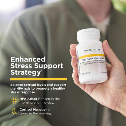 Integrative Therapeutics Cortisol Manager & HPA Adapt – Stress Support Bundle