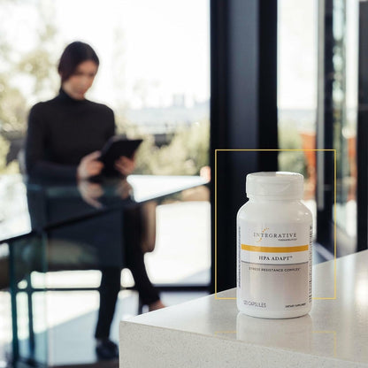 Integrative Therapeutics HPA Adapt – Adaptogenic Stress Support, 120 Capsules | Vegan, Dairy-Free & Gluten-Free