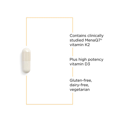 Integrative Therapeutics K2 + D3 – Heart Health & Bone Support | 60 Count
