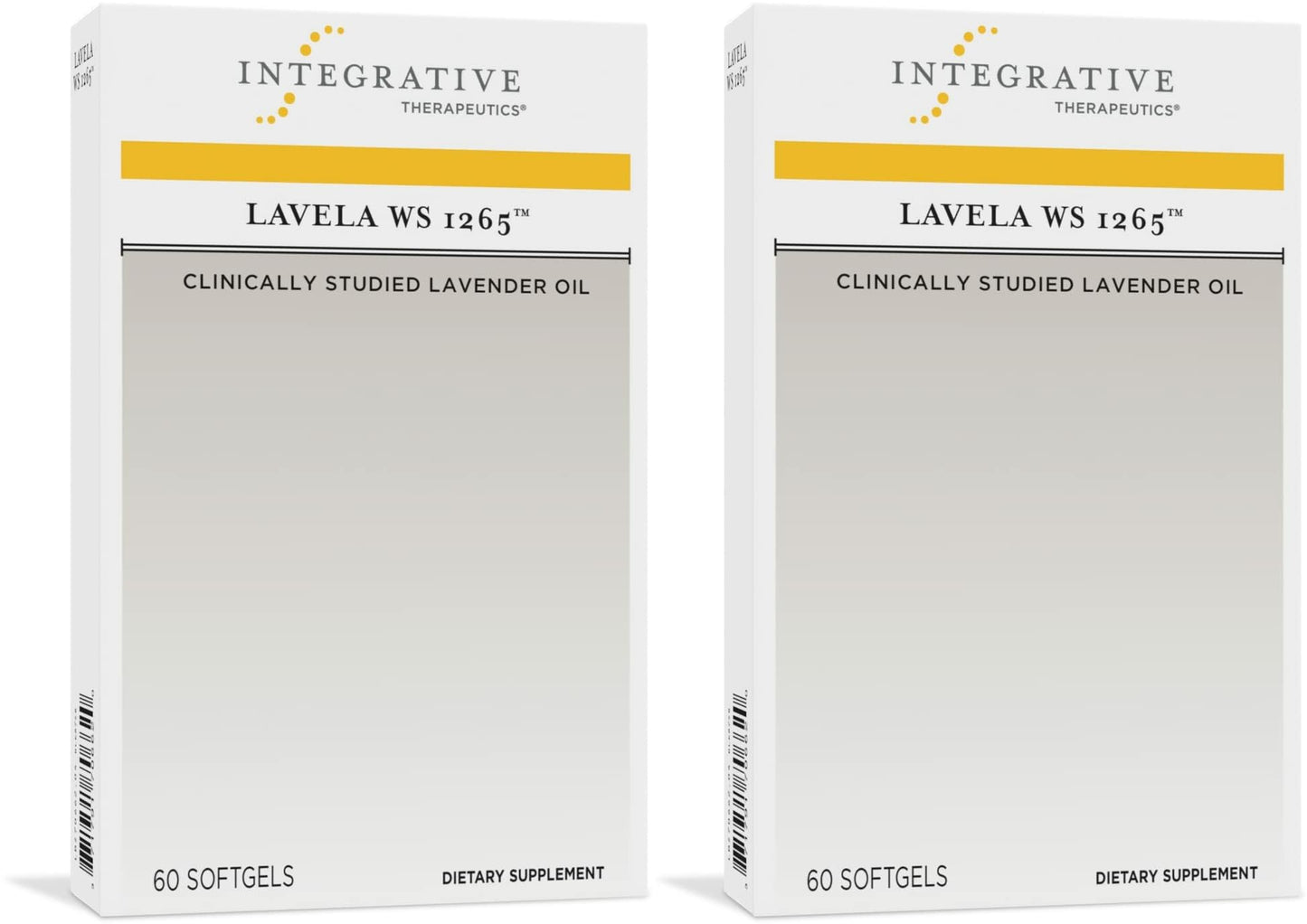Integrative Therapeutics Lavela WS 1265 – Lavender Oil Softgels for Sleep & Stress Support (Dairy-Free)