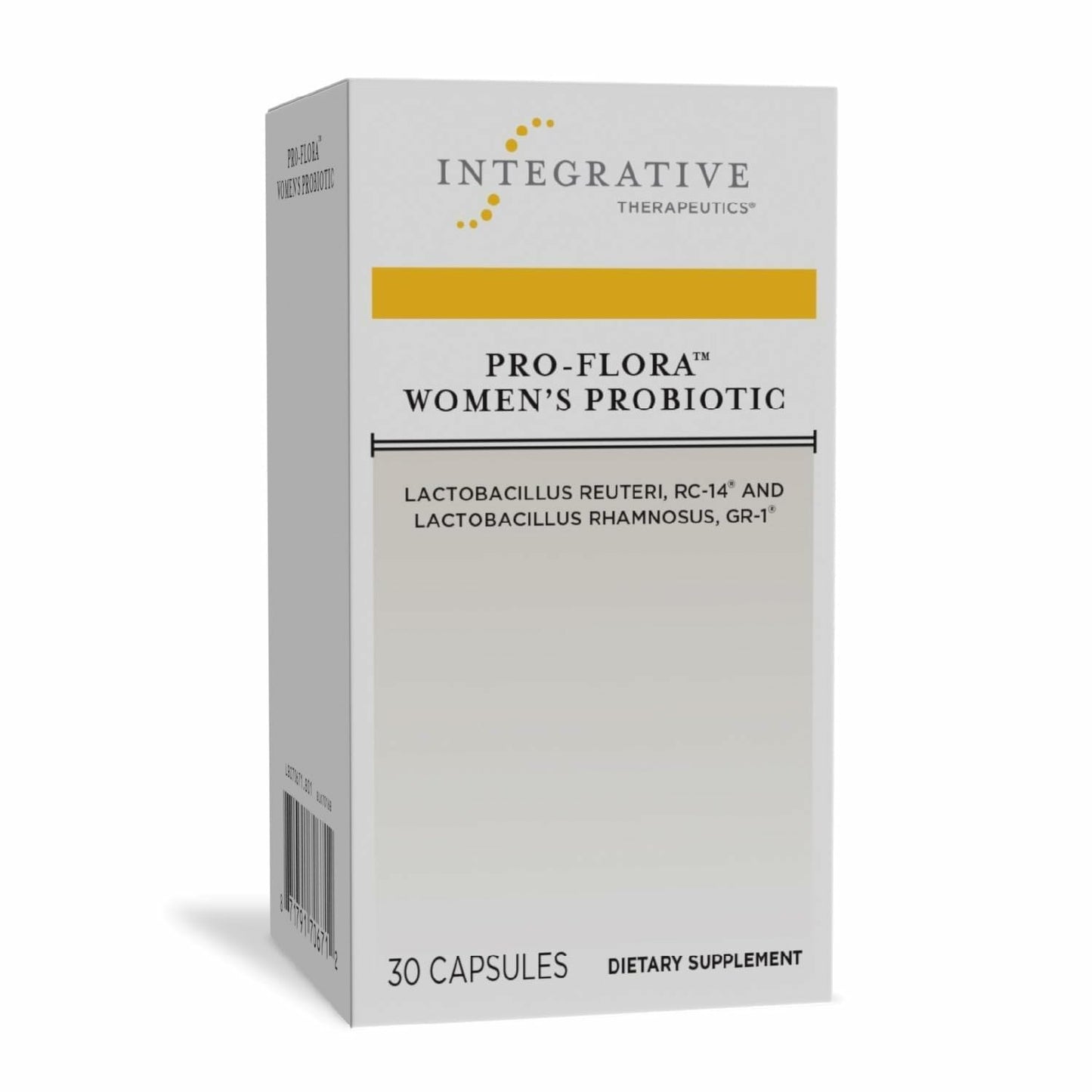 Integrative Therapeutics Pro-Flora Women’s Probiotic – Vaginal Health Probiotic – Supports Urogenital Health in Women* – Gluten-Free – 30 Capsules