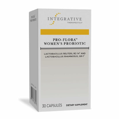 Integrative Therapeutics Pro-Flora Women’s Probiotic – Vaginal Health Probiotic – Supports Urogenital Health in Women* – Gluten-Free – 30 Capsules