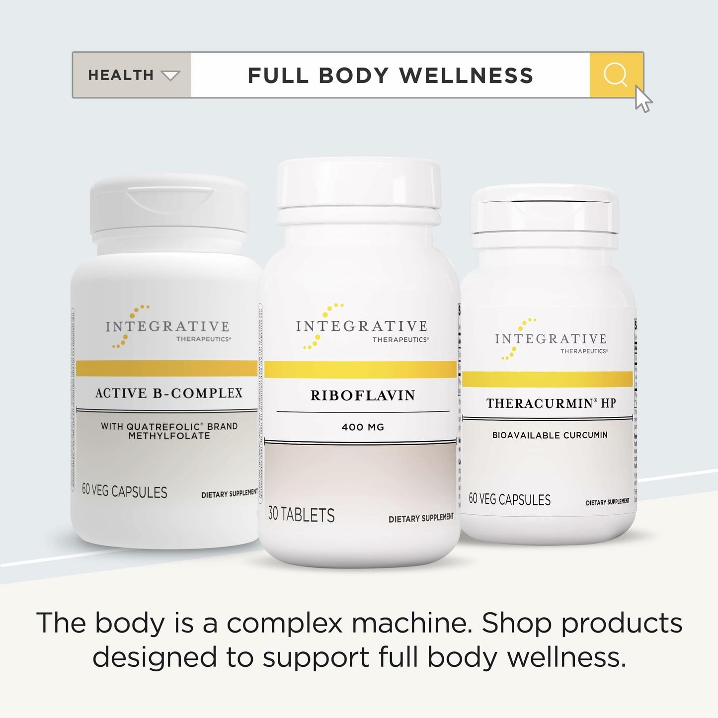 Riboflavin B2 – Integrative Therapeutics, 30 Count, Gluten-Free & Dairy-Free