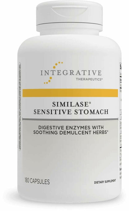 Integrative Therapeutics Similase Sensitive Stomach - Dairy-Free, Vegan - 180 Capsules (90 Servings)