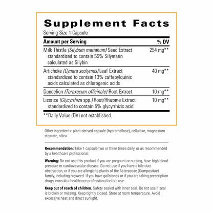 Integrative Therapeutics Super Milk Thistle X – Liver Health Support, 120 Capsules