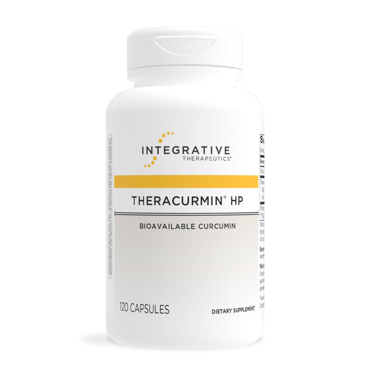 Integrative Therapeutics Theracurmin HP – Heart & Joint Health & Muscle Recovery Support (120 Capsules, 60 Servings)