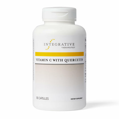 Integrative Therapeutics Vitamin C with Quercetin - Immune Support, Antioxidant Activity - Vegan, Gluten-Free & Dairy-Free - 180 Capsules