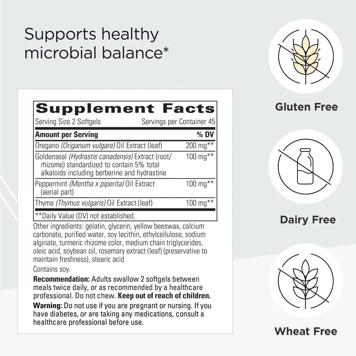 Integrative Therapeutics Y Formula - GI Support, Gluten-Free & Dairy-Free | 90 Caps