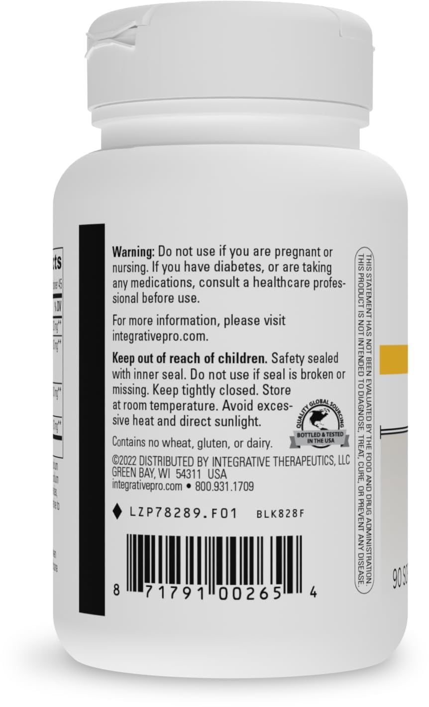 Integrative Therapeutics Y Formula - GI Support, Gluten-Free & Dairy-Free | 90 Caps