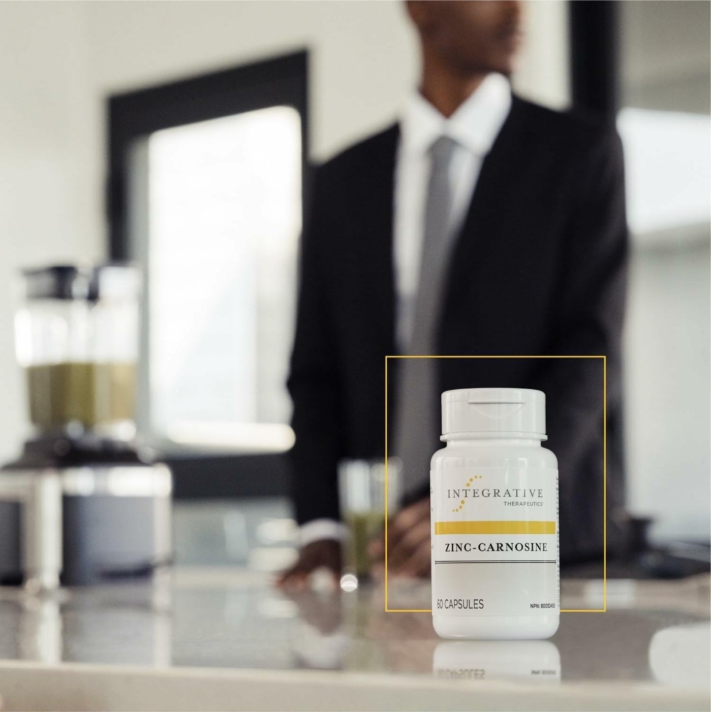 Integrative Therapeutics Zinc-Carnosine - Digestive & Gut Health Support - 60 Capsules