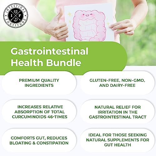 Intestinal Fortitude AI-5 & GLR-6 Digestive Health Bundle – Non-GMO, Dairy Free | 30-Day Supply