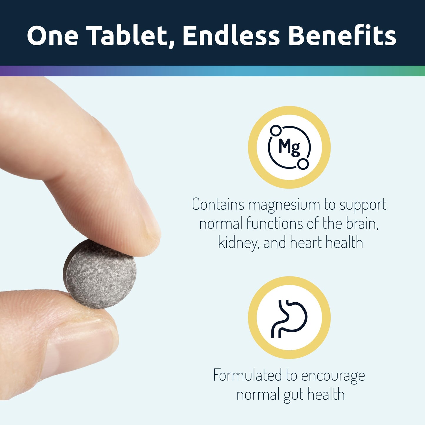 Invigorated Water Hydrogen Tablets with Magnesium – 12 PPM H2, 90 Servings