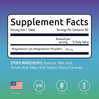 Invigorated Water Hydrogen Tablets with Magnesium – 12 PPM H2, 90 Servings