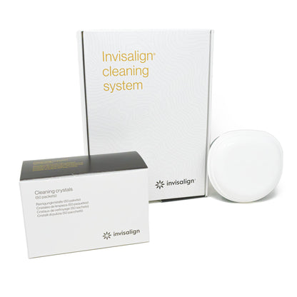 Invisalign Cleaning Crystals for Aligners & Retainers – 50 Pack with Tub