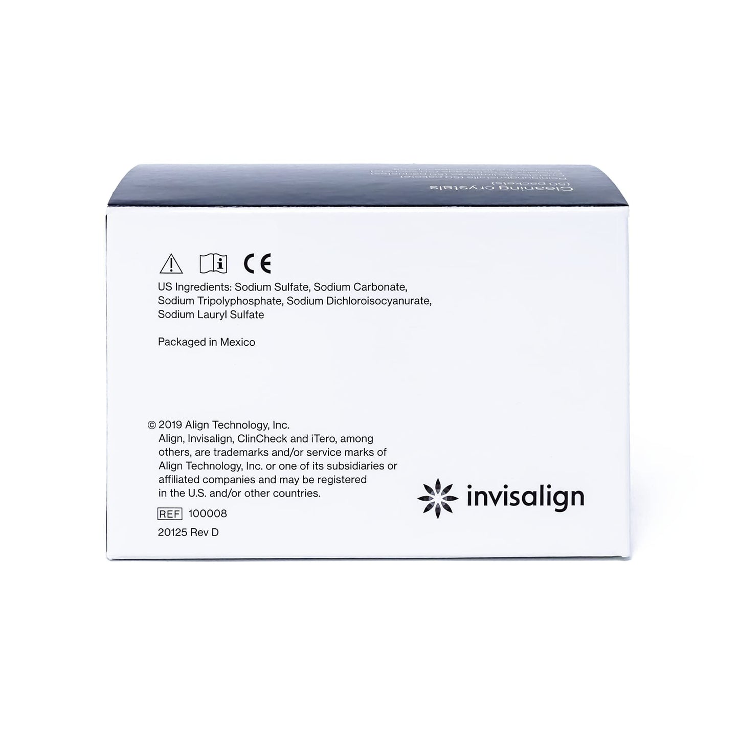 Invisalign Cleaning Crystals for Aligners & Retainers – 50 Pack with Tub