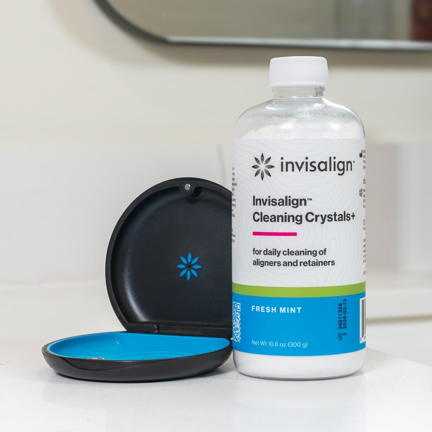 Invisalign Cleaning Crystals+ Mint | Aligner & Retainer Cleaning Solution