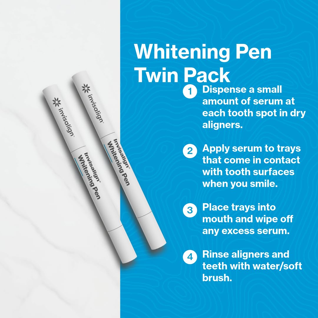 Invisalign Whitening Pen Twin Pack (4.0 mL) – At-Home Whitening