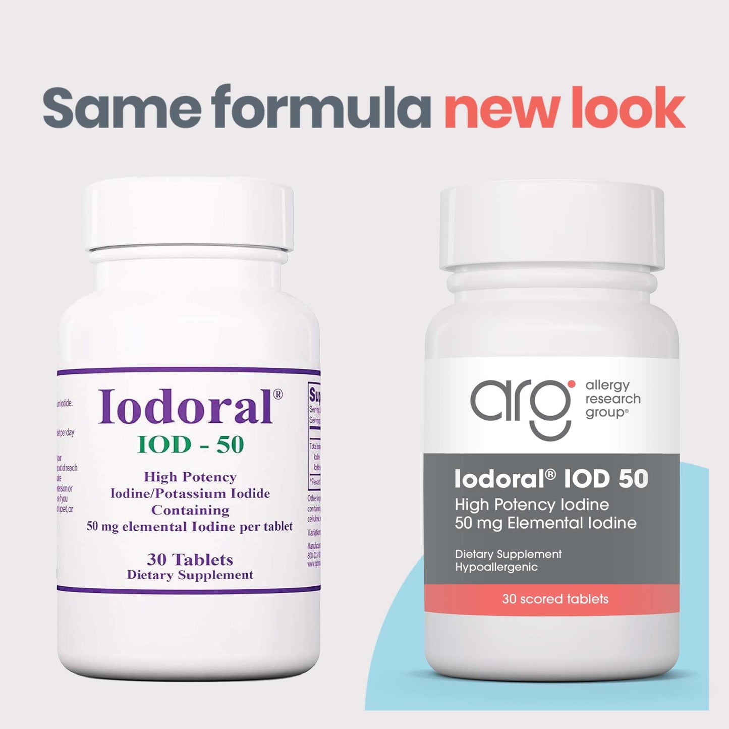 Optimox Iodoral 50 mg Supplement – Potassium Iodide Tablets for Thyroid Support | 30 Count