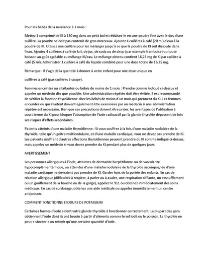 IOSAT Potassium Iodide 130 mg - 14 Tablets | Emergency Thyroid Protection