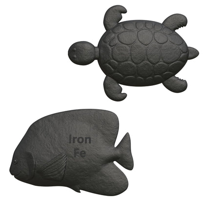 Iron Fish 2 Pack – Boost Iron in Food & Water (Fish + Turtle) | Ideal for Anemia, Athletes & Vegans