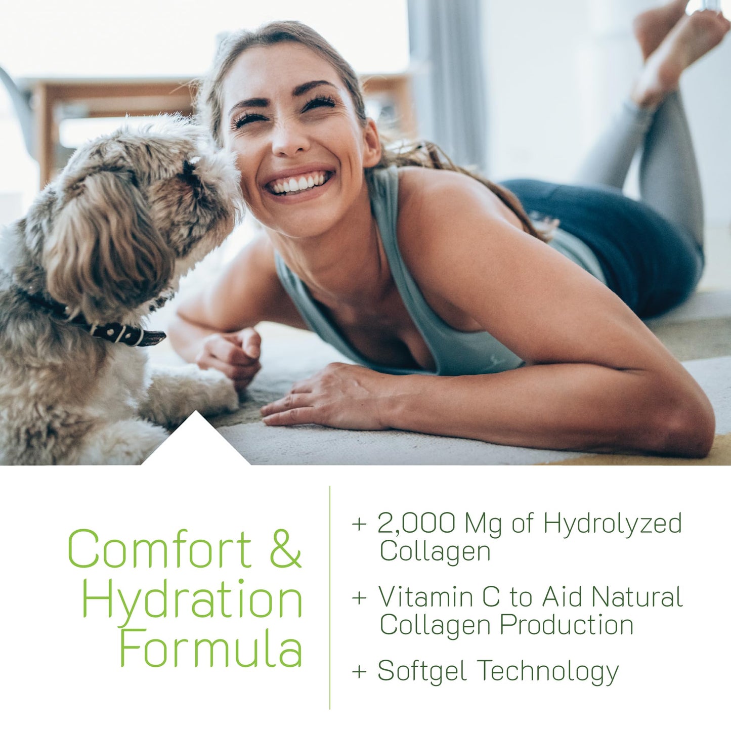 Irwin Naturals Deep Tissue Collagen-Pure – 80 Soft-Gels | Hydrolyzed Collagen for Skin & Joints | 2 Pack