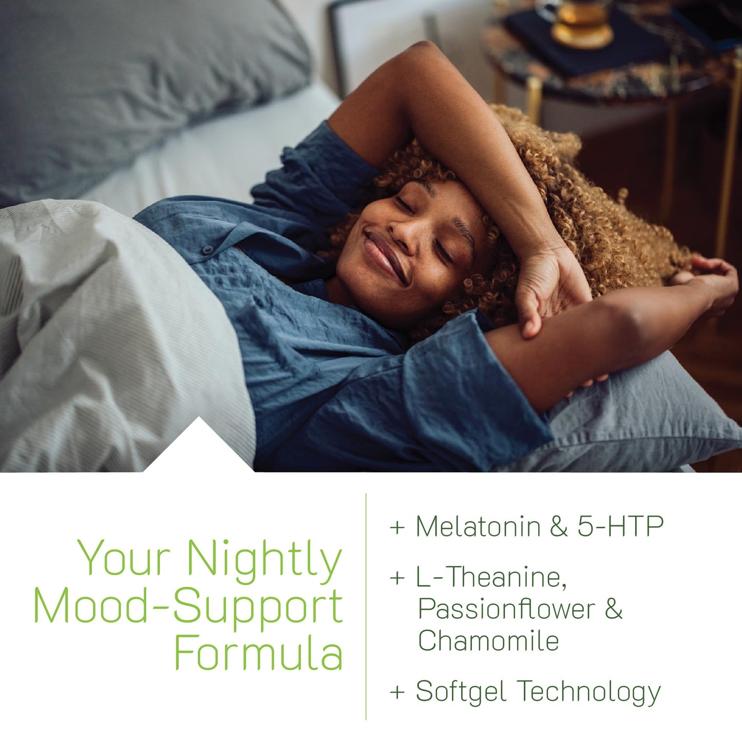 Irwin Naturals Good Mood Sleep PM - 54 Liquid Softgels | Melatonin & L-Theanine
