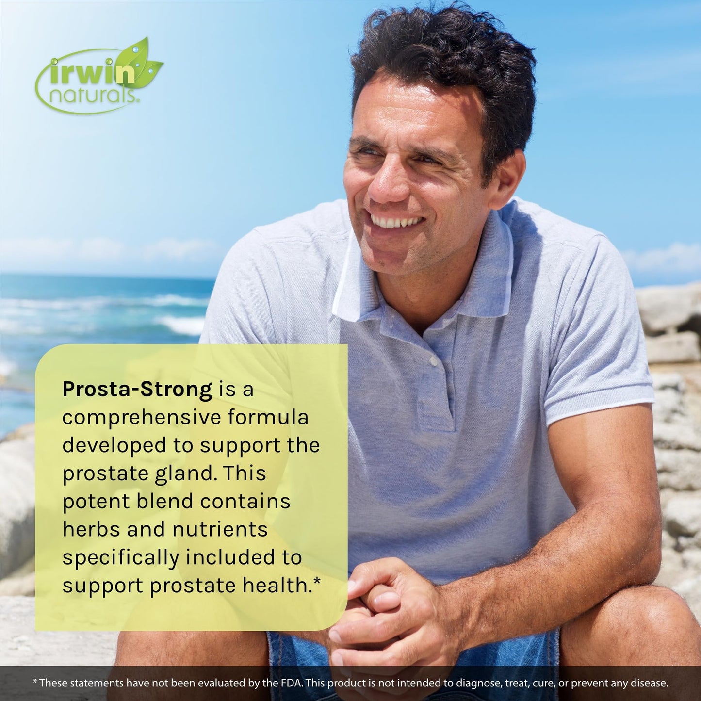 Irwin Naturals Prosta-Strong Prostate Health Support – Saw Palmetto, Lycopene