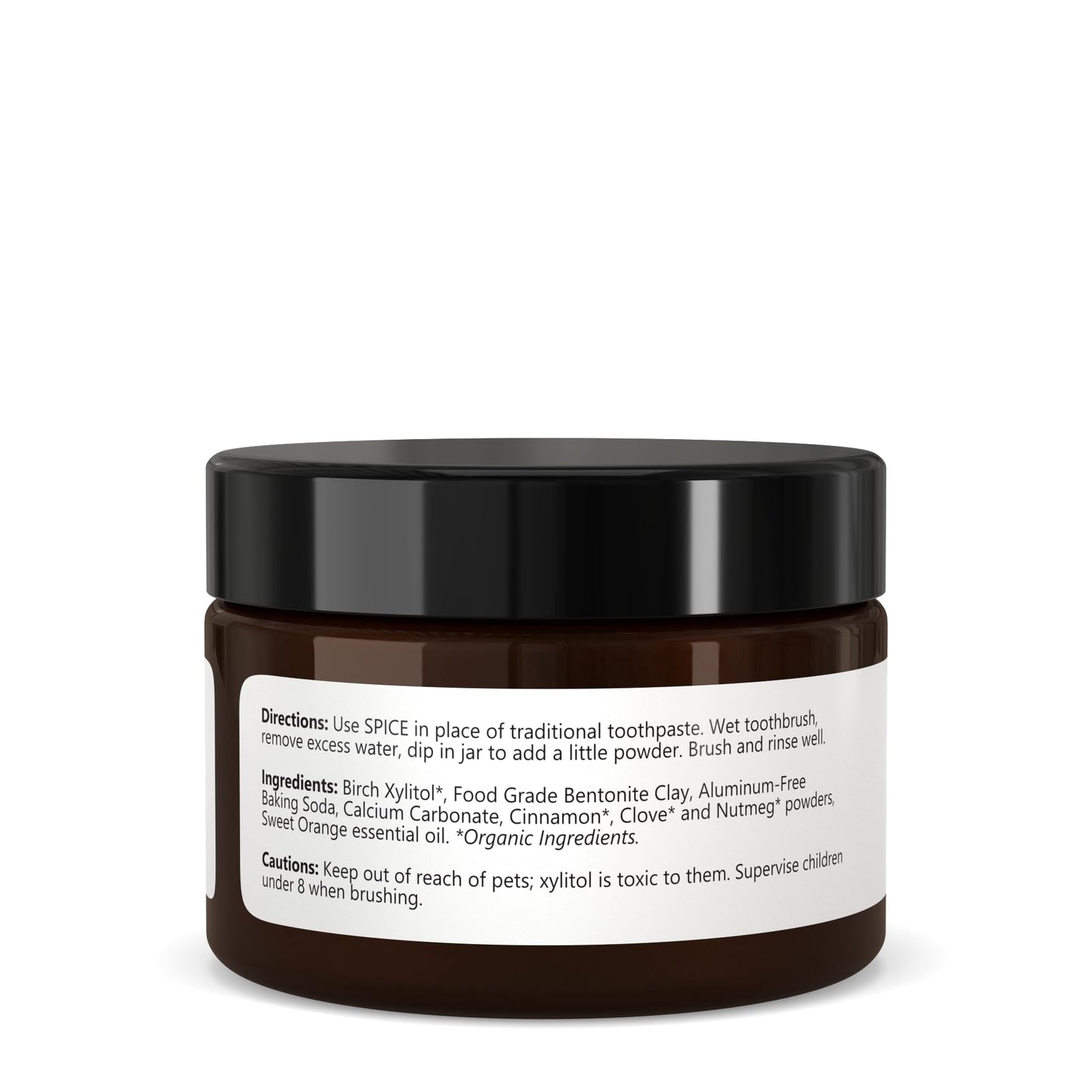Isabella’s Clearly Spice Remineralizing Tooth Powder – Fluoride-Free Whitening